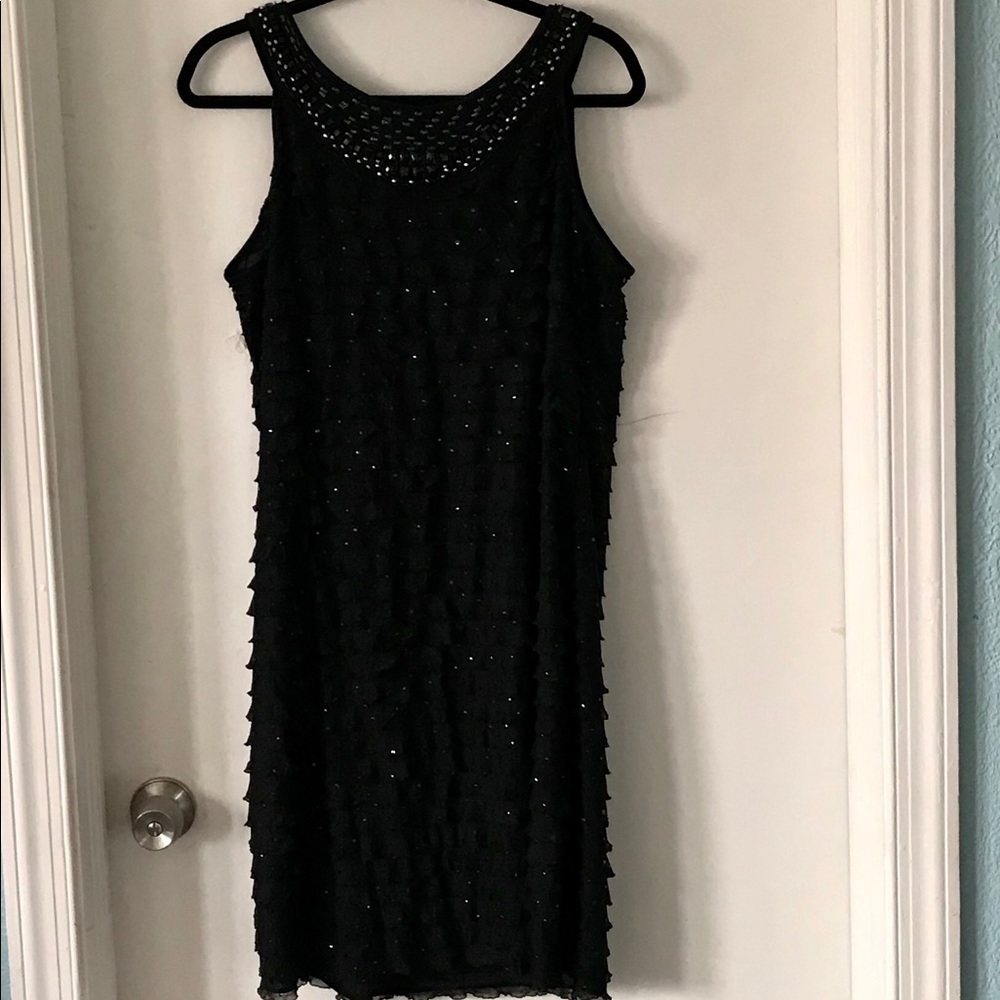 Beautiful Sleeveless Black Cocktail Dress